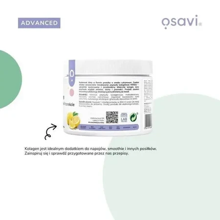 Osavi Коллаген для волос, кожи и ногтей, порошок, лимонный вкус, 150 г: цены и характеристики