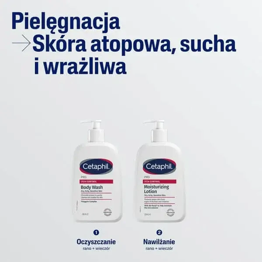 Cetaphil PRO Itch Control, зволожуючий бальзам для обличчя та тіла, 236 мл: ціни та характеристики