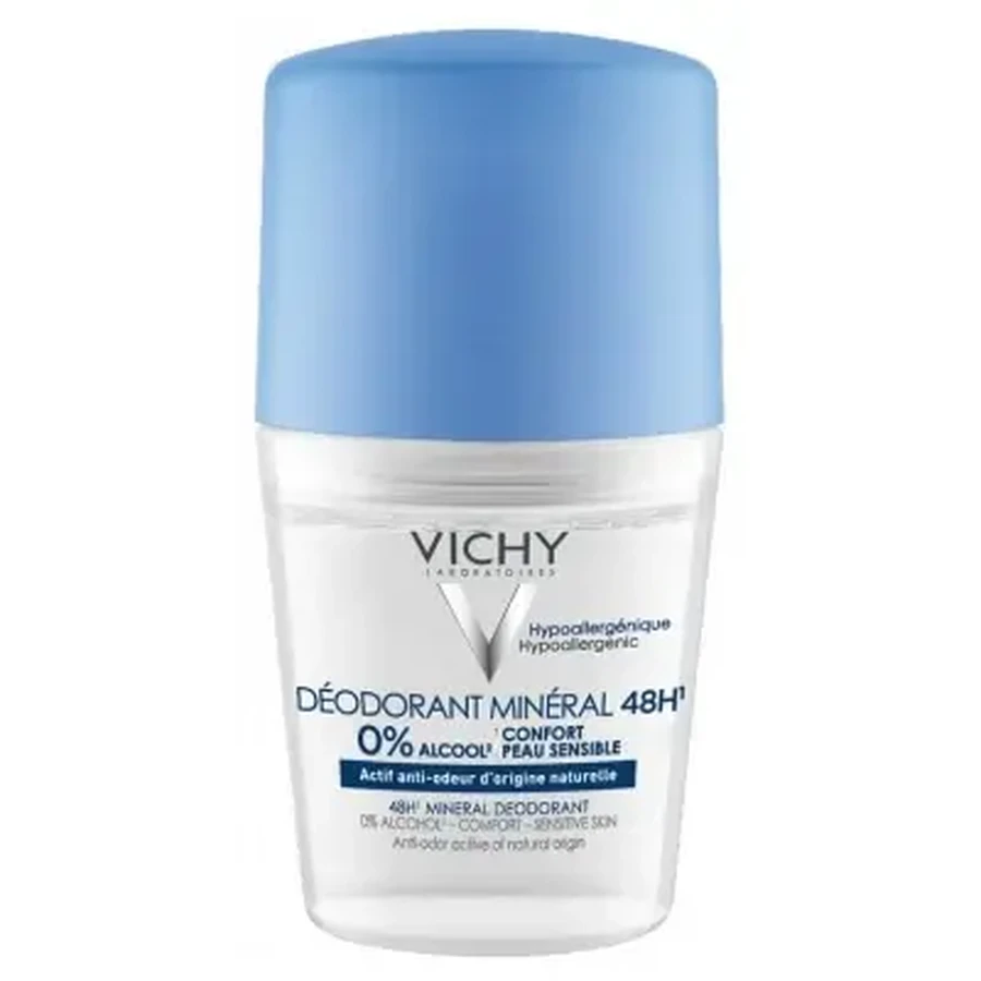 Мінеральний дезодорант-ролик Vichy 48 годин, 50 мл: ціни та характеристики