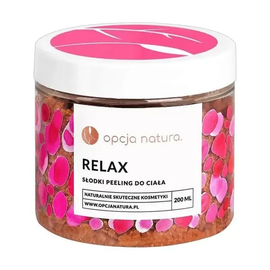 Opcja Natura Relax, сладкий скраб для тела, 200 мл: цены и характеристики