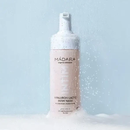 Madara Hyaluron-Lactic Intim Wash, нежный мусс для интимной гигиены, 150 мл: цены и характеристики