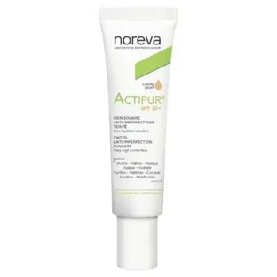Noreva Actipur Сонцезахисний крем проти недоліків шкіри SPF 50+ Світлий відтінок 30 мл