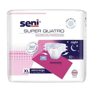 Seni Super Quatro, подгузники-трусики, XXL, 10 шт.