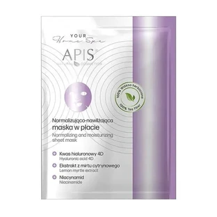 Apis Your Home Spa, нормалізуюча та зволожуюча маска-серветка, 20 г