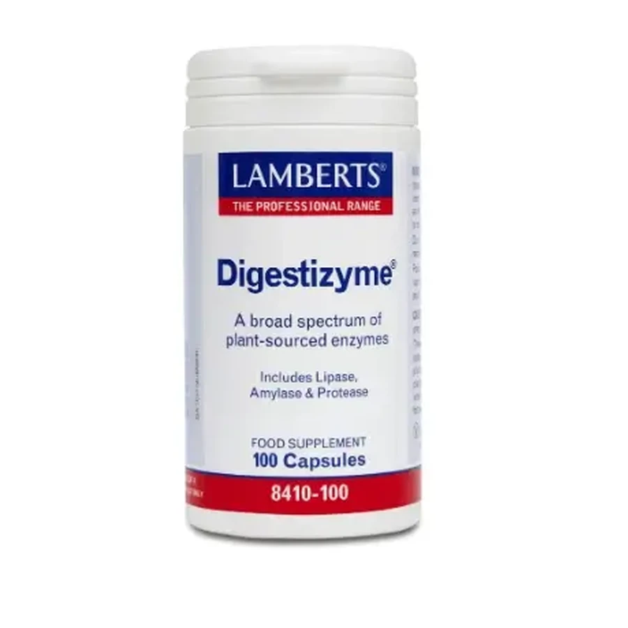 Lamberts | Digestizyme — растительные ферменты для здоровья желудочно-кишечного тракта | 100 капсул: цены и характеристики