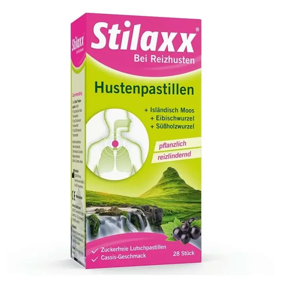 Пастилки от кашля Stilaxx, 28 шт.: цены и характеристики