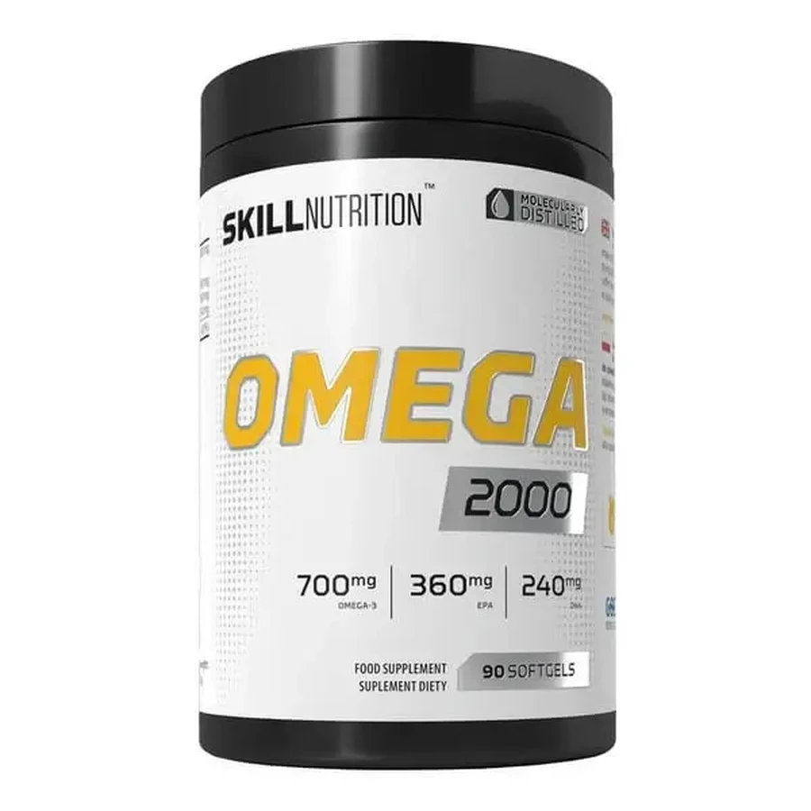 Skill Nutrition Omega 2000, капсулы, 90 шт.: цены и характеристики