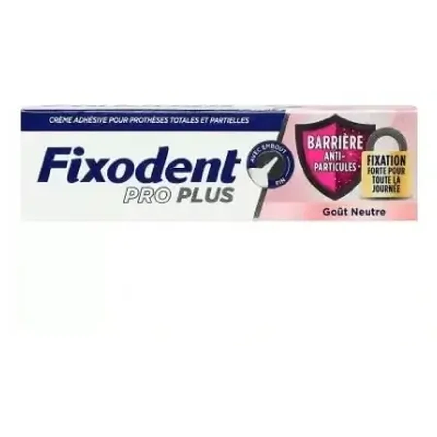 Fixodent Pro Plus, адгезивный крем с нейтральным вкусом, 40 г: цены и характеристики