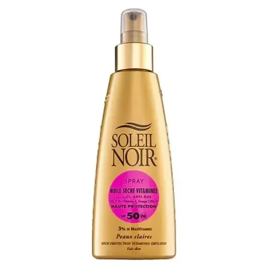 Soleil Noir Сухое масло с витаминами и SPF 50, спрей, 150 мл: цены и характеристики