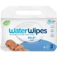 Детские салфетки WATERWIPES с содержанием воды 99,9%, без спирта и парабенов, 3x48 шт.