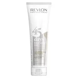 Revlon Professional 45 Days Revlonissimo Шампунь для волосся з меліруванням, світлого та сивого, 275 мл