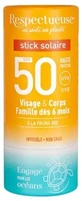 Respectueuse Сонцезахисний стік SPF 50, 18 г
