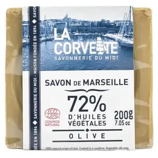Мыло «La Corvette Marseille» на основе оливкового масла, 200 г