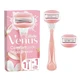 GILLETTE Venus Comfortglide Body Scraper, 1 шт., со сменными насадками с 3 лезвиями и смазочной полоской Spa Breeze, 2 шт.