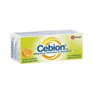 Cebion витамин С шипучий без сахара, 10 таблеток