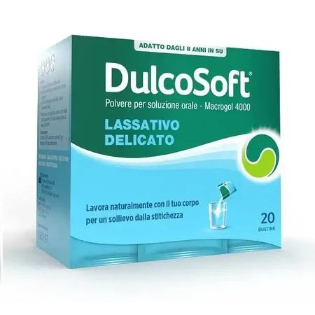 Dulcosoft — порошок для приготовления раствора для перорального применения, 20 пакетиков: цены и характеристики