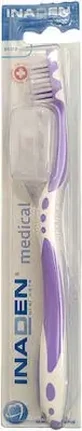 INADEN Medical Surgical Extra Soft — надзвичайно м'яка зубна щітка для глибокого очищення, різних кольорів — фіолетова