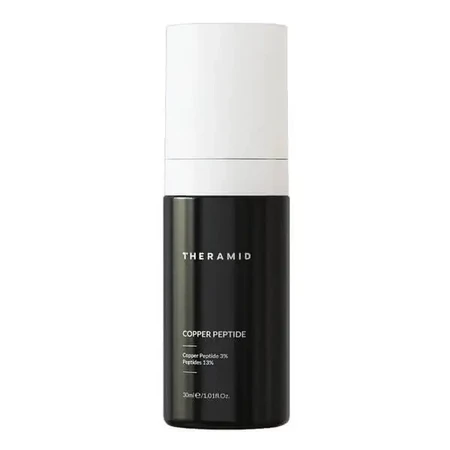 Theramid Copper Peptide, антивікова процедура з 3% чистим мідним пептидом, 30 мл: ціни та характеристики