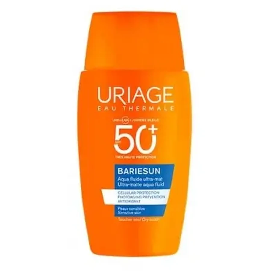 Uriage Bariésun Aqua Ультраматовый флюид с очень высоким уровнем защиты SPF 50+ 50 мл: цены и характеристики