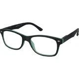 EYELEAD E192 Очки для пресбиопии, чёрно-зелёные с зернистой текстурой, 1,00