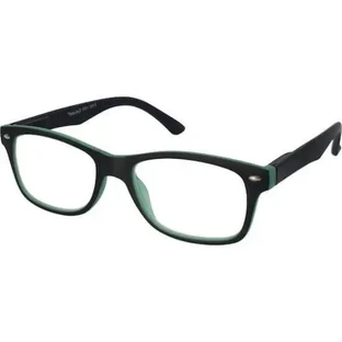 EYELEAD E192 Окуляри для пресбіопії, чорно-зелені з зернистою поверхнею, 1,00