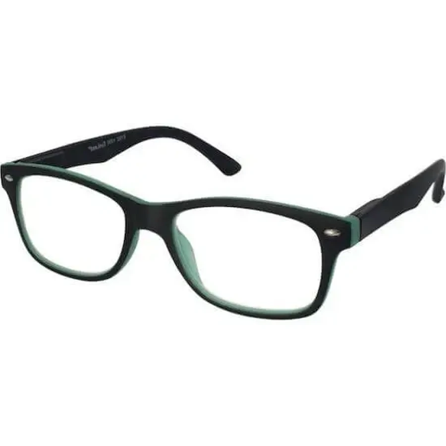 EYELEAD E192 Очки для пресбиопии, чёрно-зелёные с зернистой текстурой, 1,00: цены и характеристики