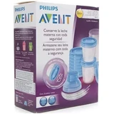 AVENT Контейнеры для хранения грудного молока с адаптерами, 10 шт.