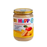 HIPP Bio Baby Фруктовый крем с яблоками, бананами и печеньем. С 5 месяцев. 190 г