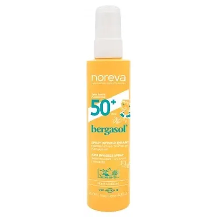 Noreva Bergasol Невидимий сонцезахисний спрей для дітей SPF 50+ 200 мл: ціни та характеристики