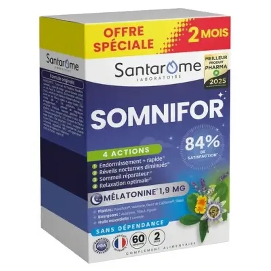 Santarome Somnifor, 60 таблеток: цены и характеристики