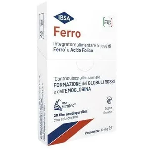 Ferro ibsa 20, пленка для рассасывания во рту