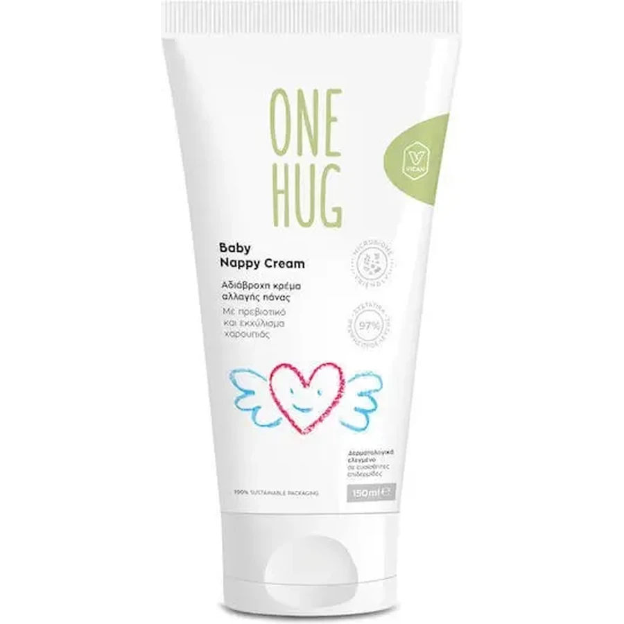 ONE HUG Baby Nappy Cream Водостійкий крем для зміни підгузника 150 мл: ціни та характеристики
