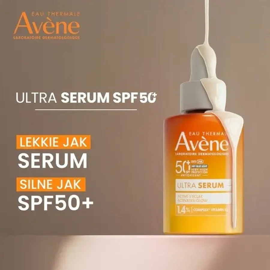 Avene Eau Thermale Ultra Serum, сыворотка для придания коже сияния, SPF 50+, 30 мл: цены и характеристики