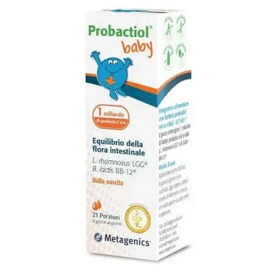 Probactiol, капли для детей, 21 порция по 5 мл: цены и характеристики