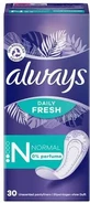 ALWAYS Daily Fresh Parfum Normal 0% 30 салфеток
