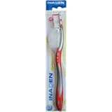 Зубная щетка Dynamic Soft INADEN с защитной крышкой для головки — красная