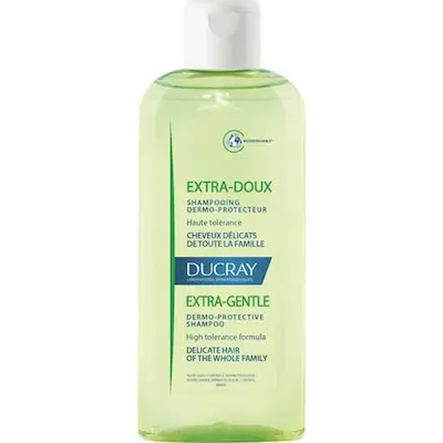 DUCRAY Shampooing Extra Doux Шампунь для ежедневного использования для ломких волос 200 мл: цены и характеристики