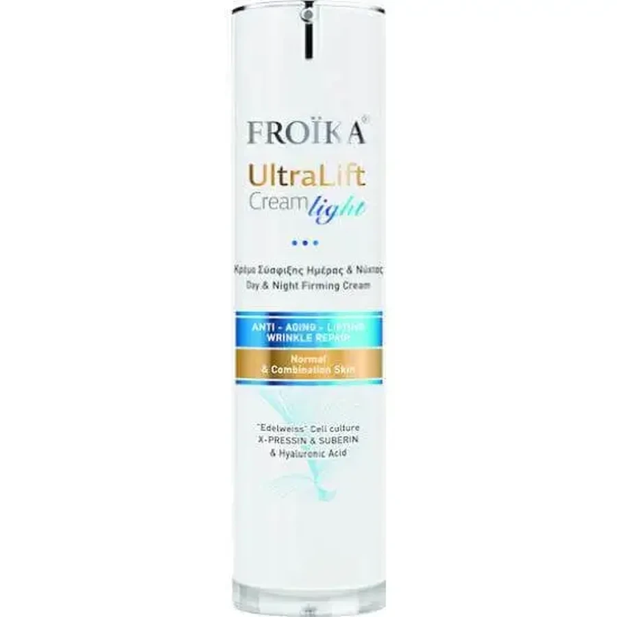 FROIKA UltraLift Cream Light Дневной и ночной крем для лица и шеи для нормальной и комбинированной кожи 40 мл: цены и характеристики