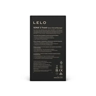 Lelo Sona 2 Travel Purple, компактный звуковой стимулятор клитора, 1 шт.