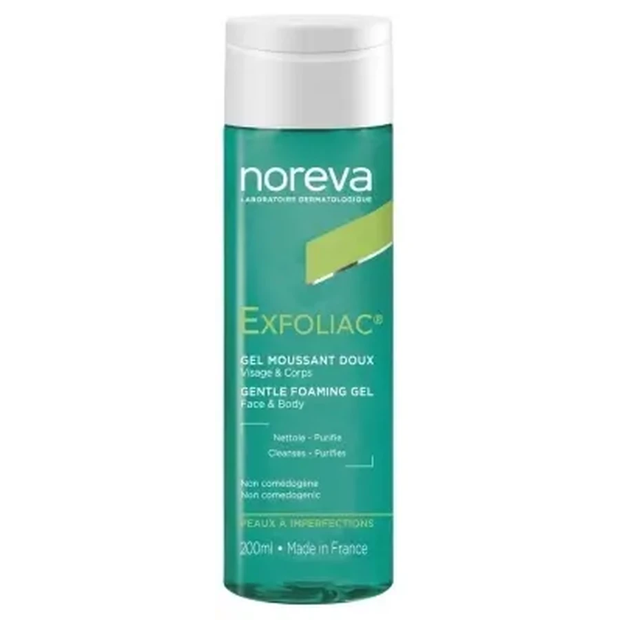 Noreva Exfoliac — ніжний пінистий гель, 200 мл: ціни та характеристики
