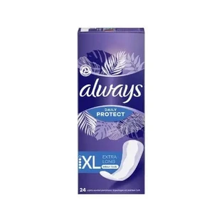 ALWAYS Daily Protect Odour Lock — удлиненные салфетки, 24 шт.