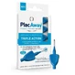 PLAC AWAY Щетки Plac Away Triple Action для средних зубов, 0,6 мм, ISO 3, синие, 6 шт.