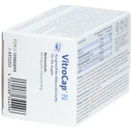VITROCAP N, капсулы, 90 шт.: цены и характеристики