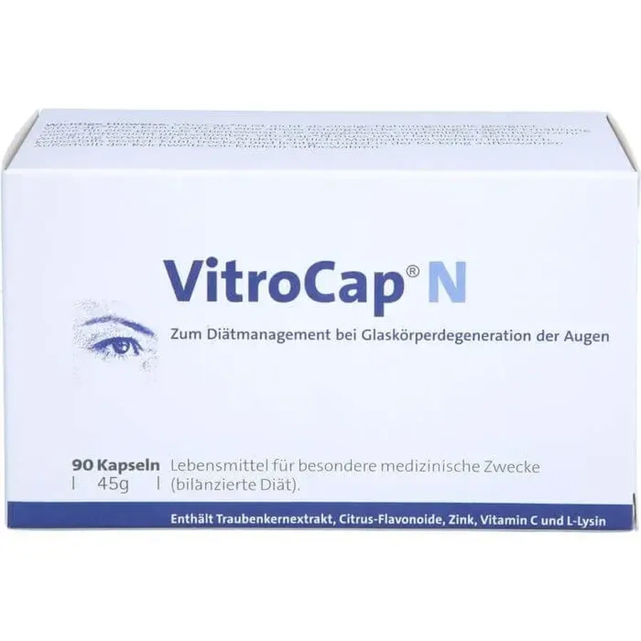 VITROCAP N, капсулы, 90 шт.: цены и характеристики