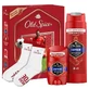 OLD SPICE Різдвяна акція: дезодорант-стік «Captain» для футболістів, 50 мл, гель для душу та шампунь, 250 мл, а також шкарпетки в подарунок
