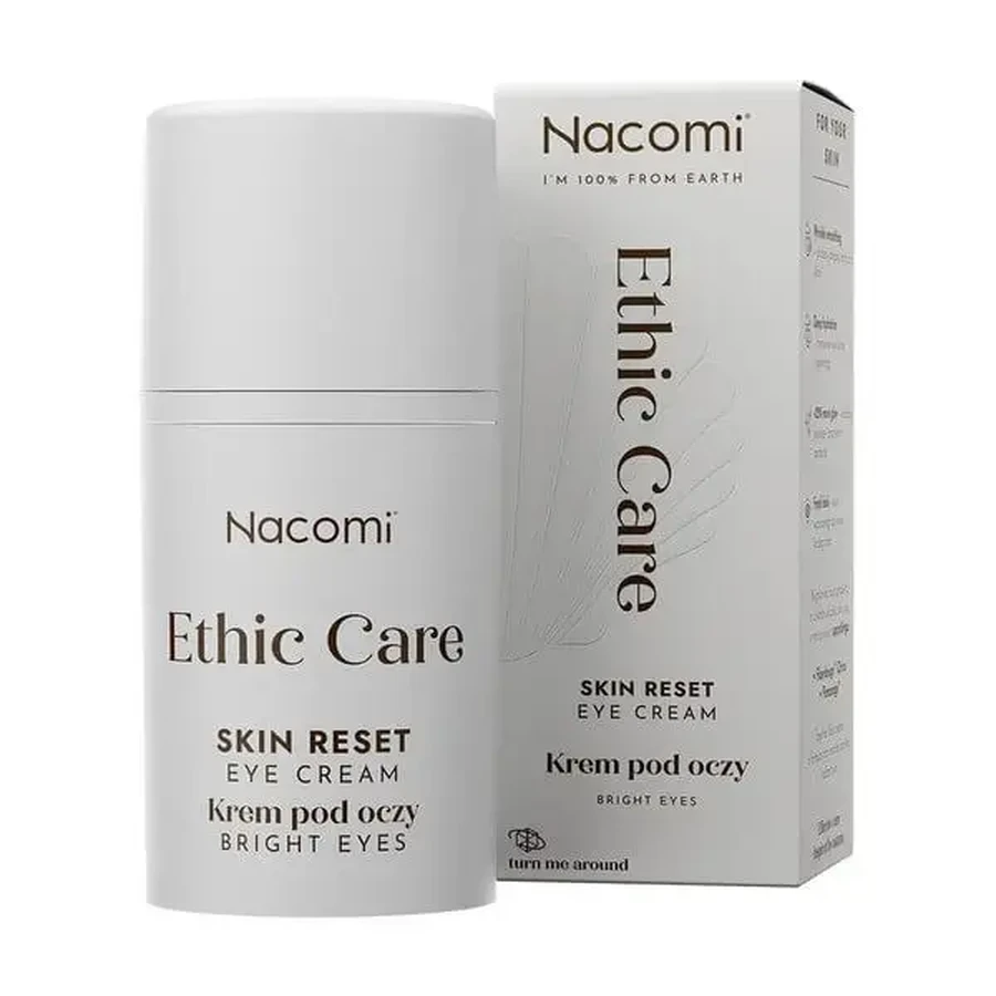 Nacomi Ethic Care Skin Reset, крем під очі, 15 мл: ціни та характеристики