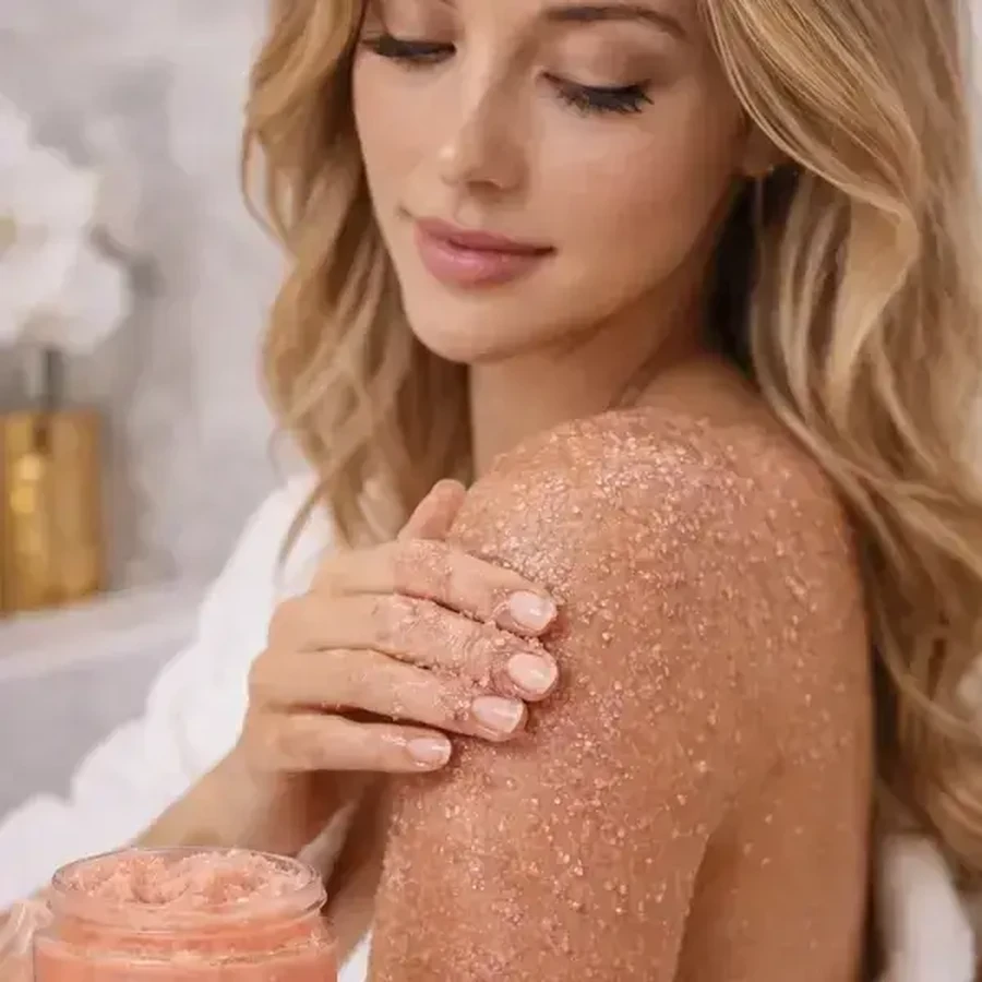 Crystallove, скраб для тела с розовым кварцем, 200 г: цены и характеристики