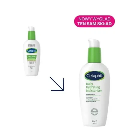 Cetaphil Daily Hydrating Moisturiser, дневной увлажняющий крем для лица, 88 мл: цены и характеристики