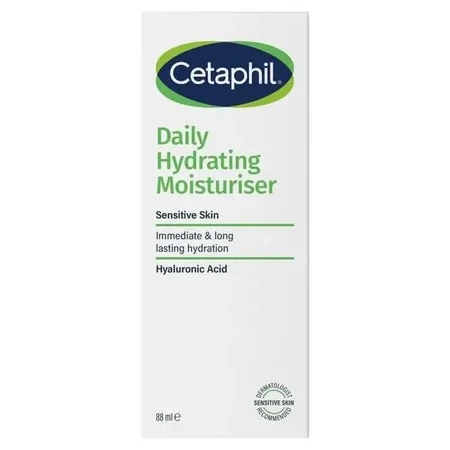 Cetaphil Daily Hydrating Moisturiser, дневной увлажняющий крем для лица, 88 мл: цены и характеристики