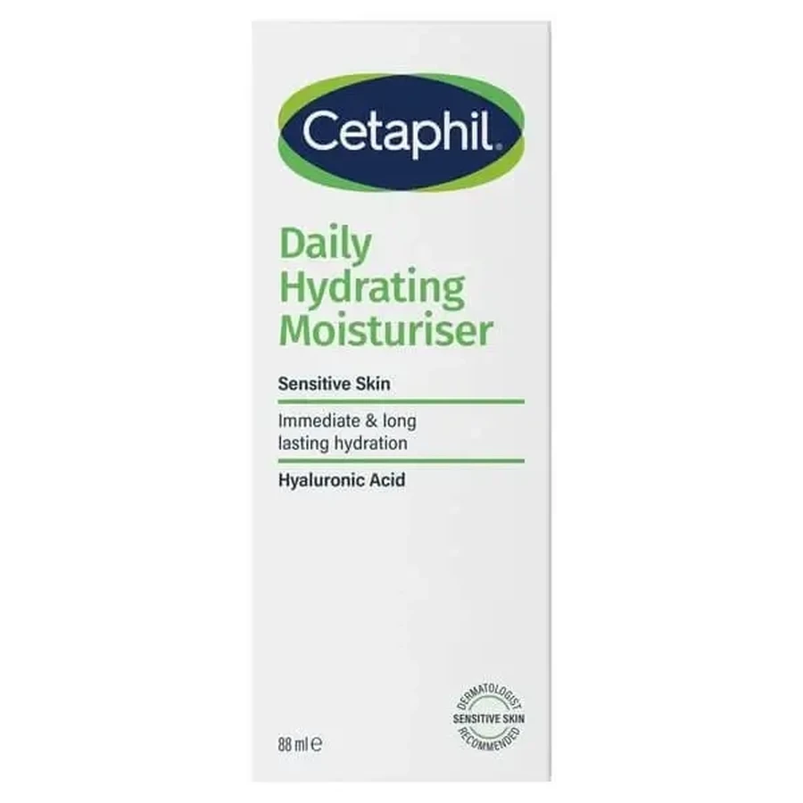 Cetaphil Daily Hydrating Moisturiser, дневной увлажняющий крем для лица, 88 мл: цены и характеристики